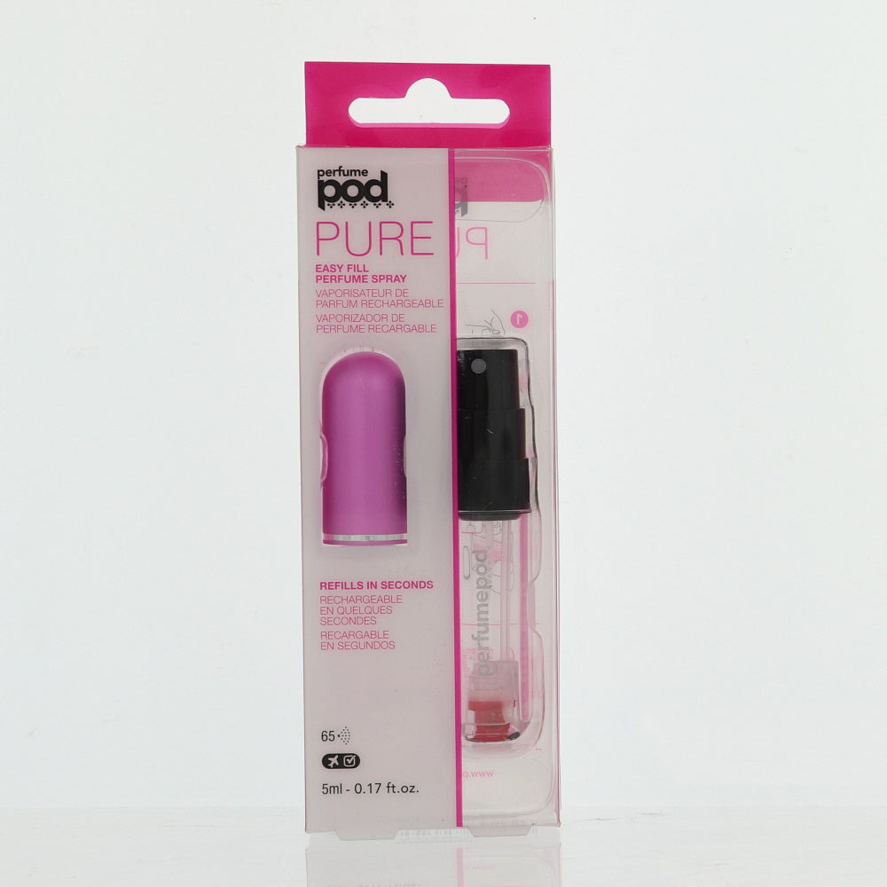 Perfume Pod Pure Hot Pink Fragrance By Travalo 0.17 Oz Refillable Spray For Unisex In Box